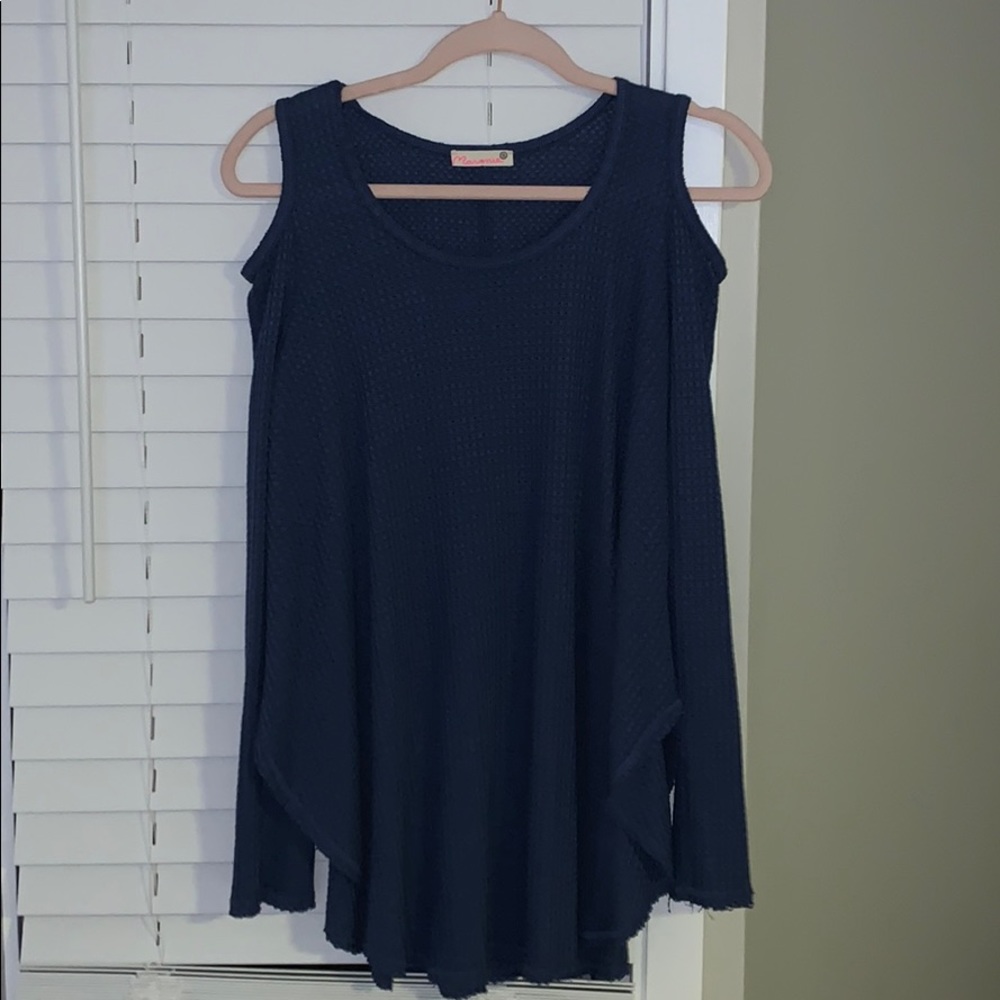 Waffle Knit Top